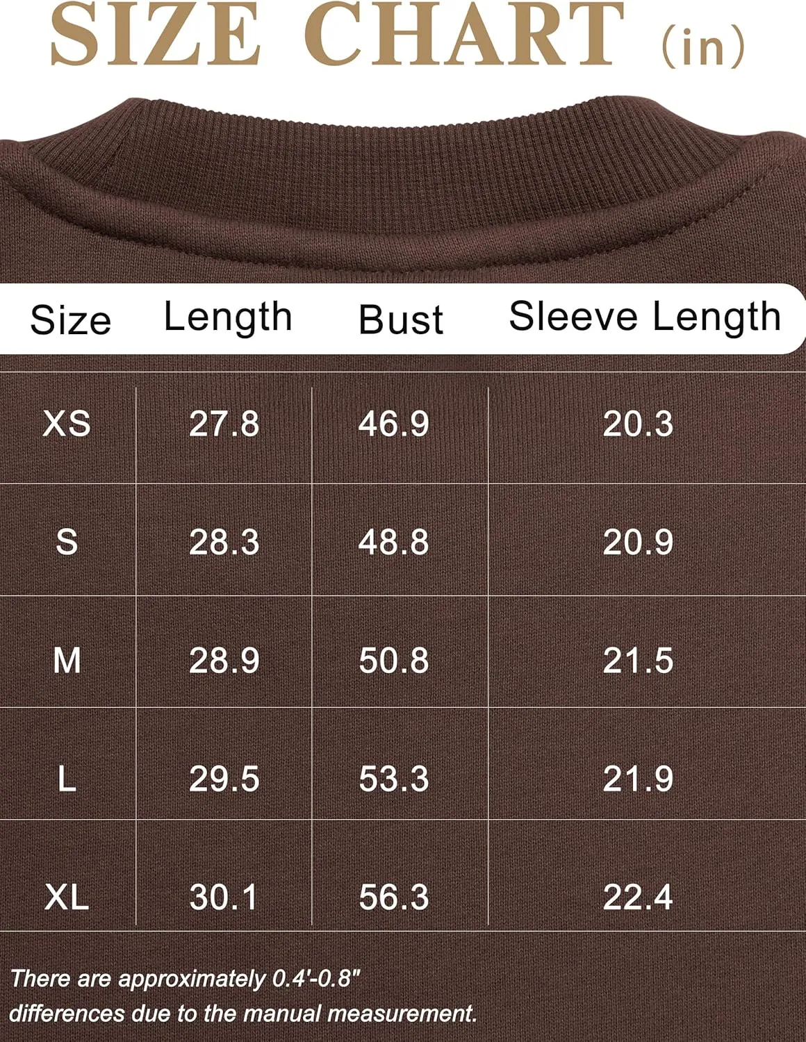 VIUTIL Womens Oversized Crewneck Sweatshirt Fleece Casual Loose Pullover Tops 2025 Winter Clothes