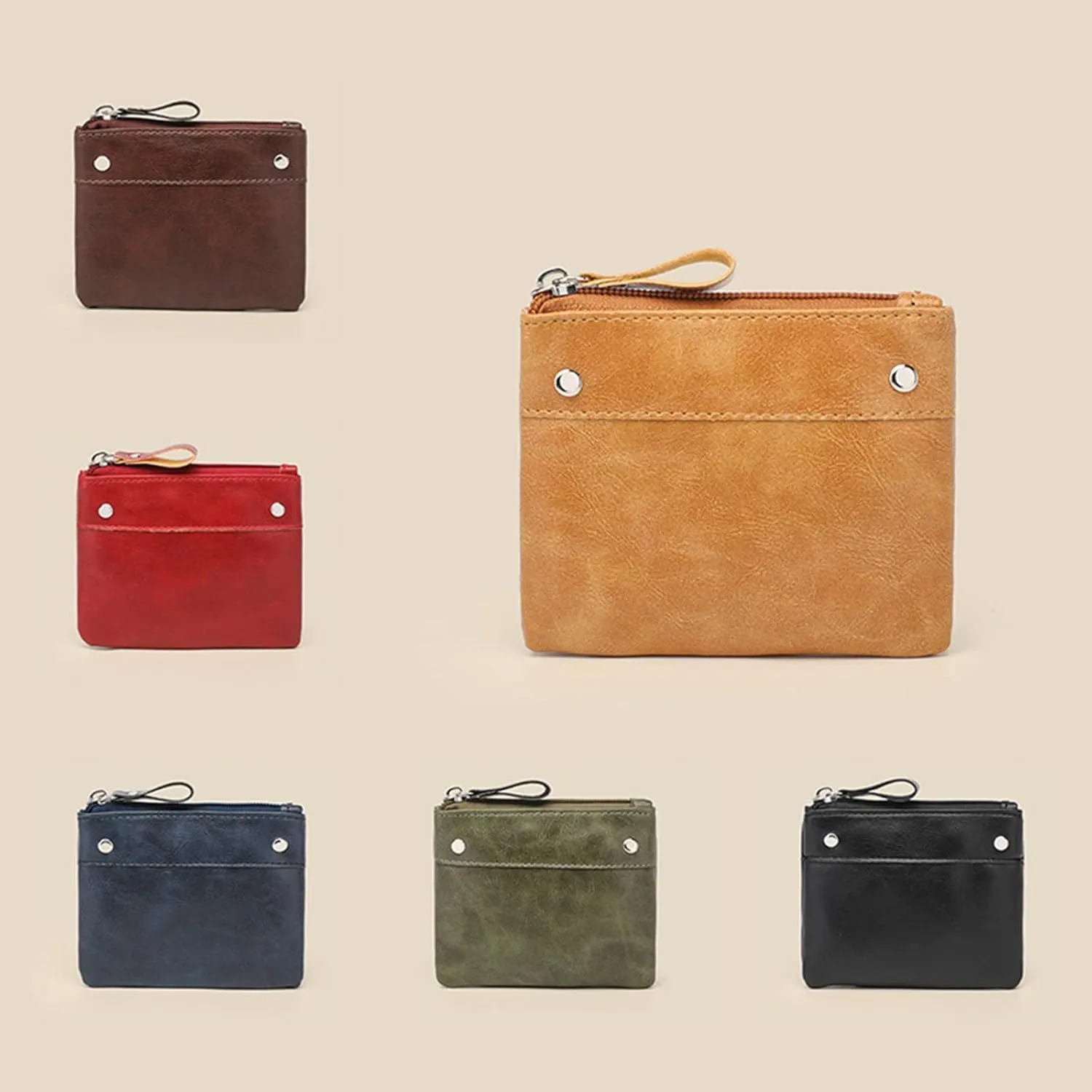Wallets for Women Slim Credit Card Holder Womens Wallet RFID Blocking Leather Zip Around Wallet Large Capacity Long Purse Credit Card Clutch Wristlet