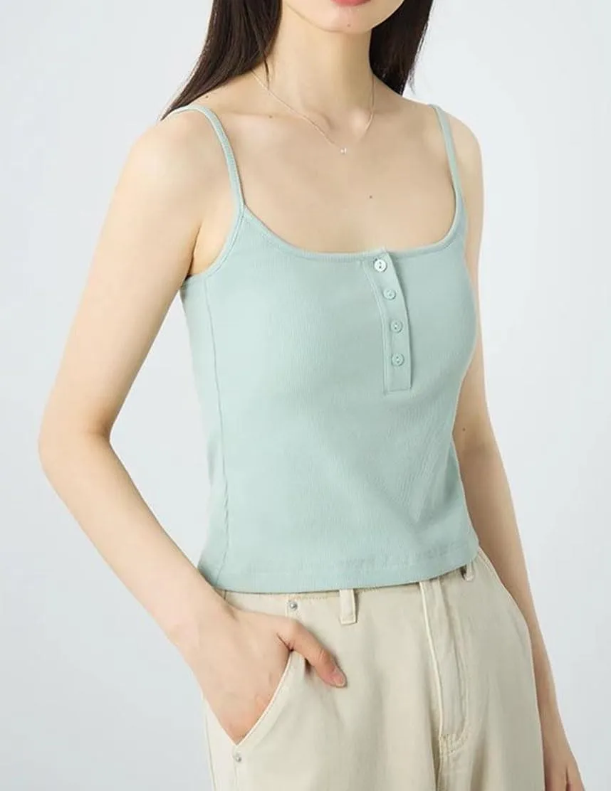 Women Elastic Versatile Camisole Summer Casual Sleeveless Going Out Tops Beach Party Vest