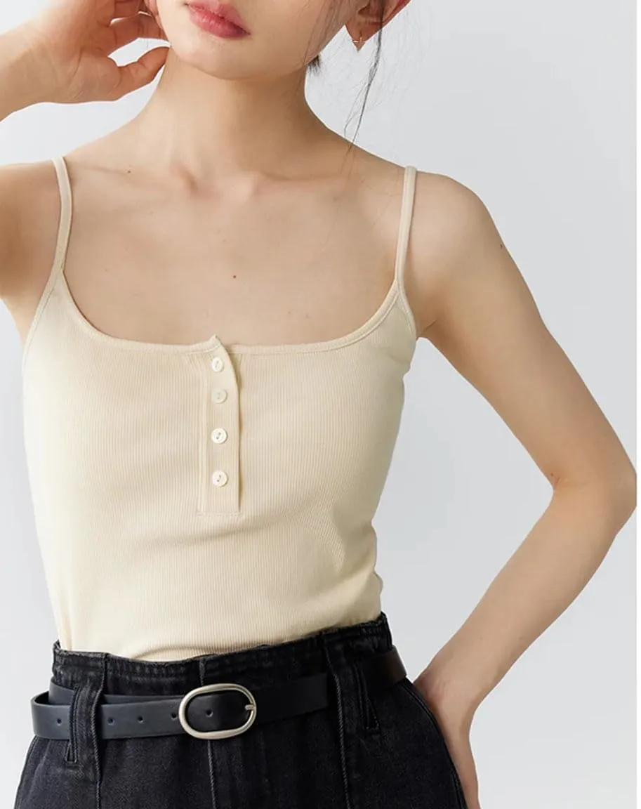 Women Elastic Versatile Camisole Summer Casual Sleeveless Going Out Tops Beach Party Vest