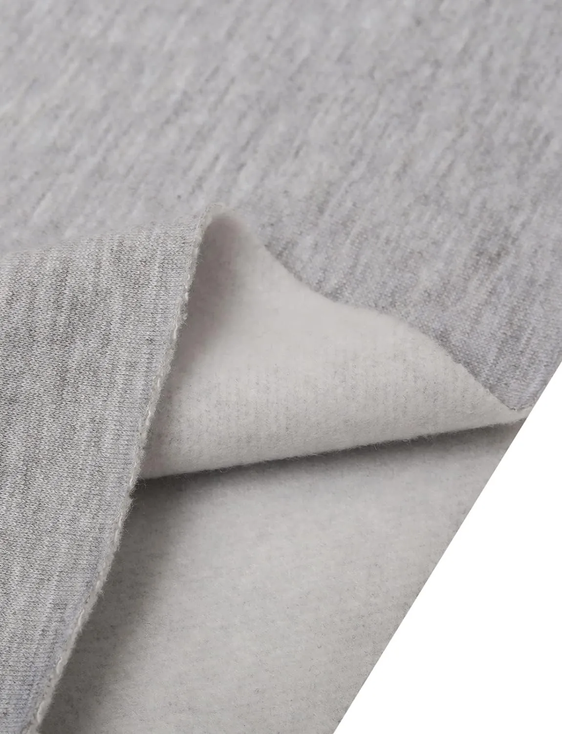 Women's Cropped Fleece Sweatshirt Crewneck Long Sleeve Casual Pullover Crop Tops