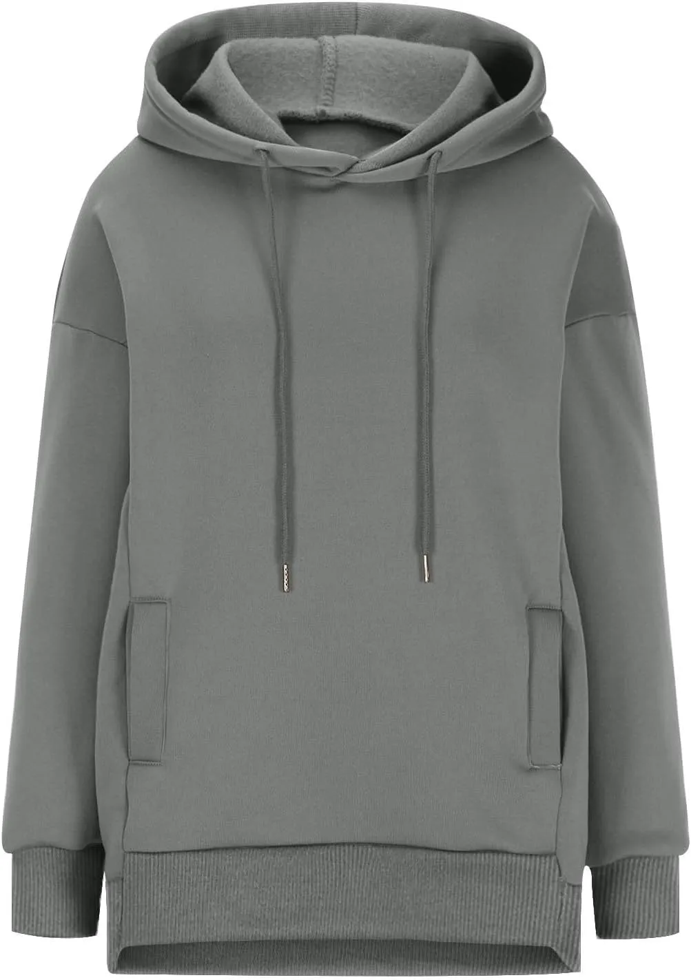 Women's Oversize Hoodies Fleece Long Sleeve Shirts Drawstring Pullover Tops Fall Casual Sweatshirts with Pocket