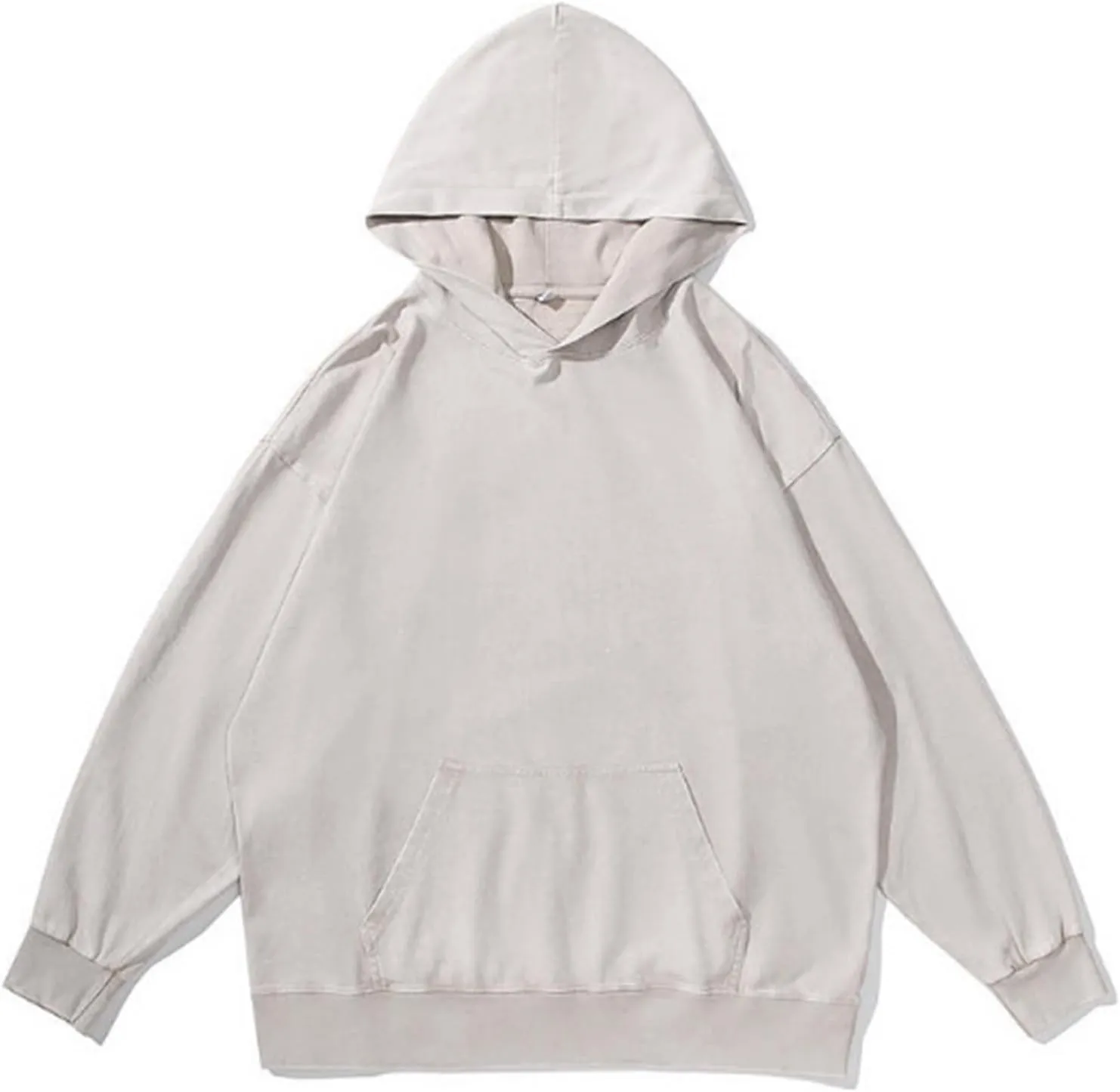 Women's Oversized Hoodies Sweatshirts Vintage Acid Wash Cotton Baggy Spring Fall Outfits Pullover Tops