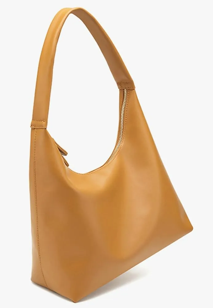 Womens Vegan Leather Shoulder Bag Large Dumpling Tote Purse Soft Handbag Casual Work Ladies Top Handle Satchel