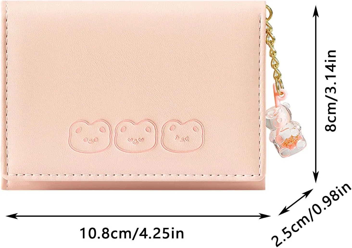 Wristlet Wallets for Women Nylon Quilted RFID Wallet with 3 Zipper Purse for Travel Credit Card Holder Phone Organizer Faux Leather Wallet
